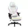 RGB-valkoinen verkkopelituoli