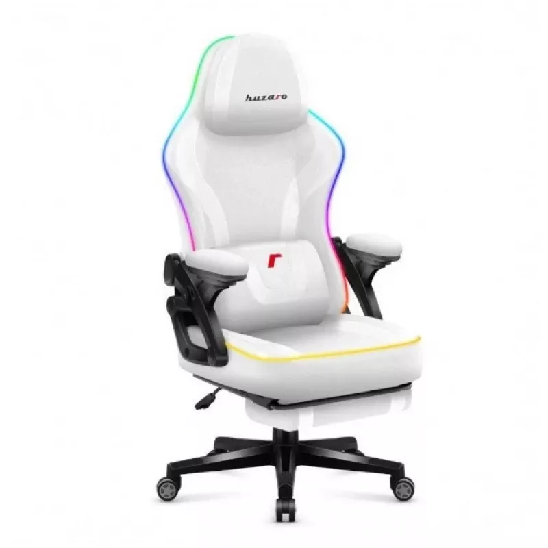 RGB-valkoinen verkkopelituoli