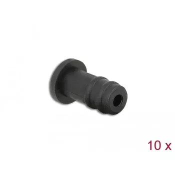 Pölysuojus DeLOCK 60251 3,5 mm kuulokeliitännälle 10 kpl musta