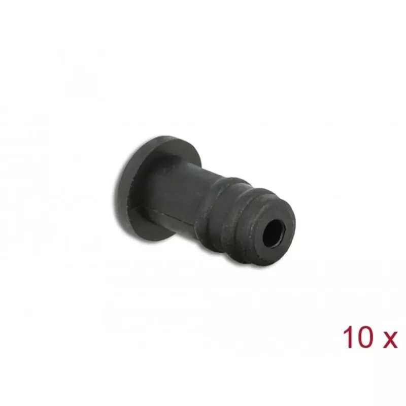 Pölysuojus DeLOCK 60251 3,5 mm kuulokeliitännälle 10 kpl musta