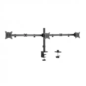 Näyttöteline SBOX LCD-352/3-2 13–27 tuuman näytöille, 3 vartta, max. 9 kg per varsi, VESA 100x100