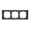 Sonoff M5-3C-80-F kolmen kytkimen kehys M5-80, grafiitti/musta