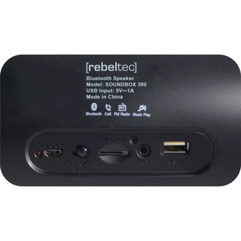 Kannettava kaiutin Rebeltec SoundBox 390 musta
