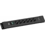 Jatkojohto Bachmann CONNECTUS BM005922 — 6×CEE7 pistorasiaa, 1×USB-A 22W, 2,0 m kaapeli