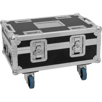 Flightcase Roadinger BAS-1 8× SILENT PAR 6 QCL — kuljetuslaukku