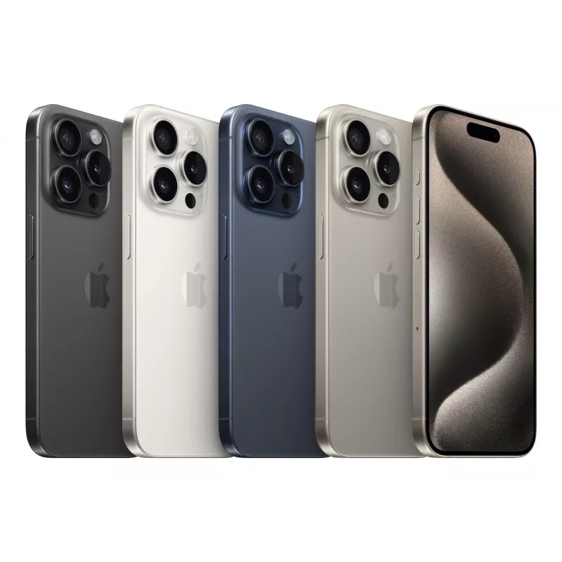 KUNNOSTETTU puhelin iPhone 15 PRO/128GB sininen Apple kunnostettu