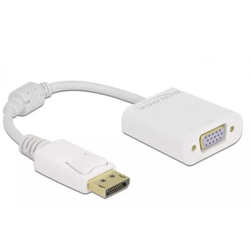Sovitin DisplayPort 1.2 uros - VGA naaras DeLOCK 61007