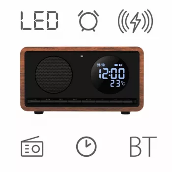 MANTA-kelloradio RDI912B Rimini musta, 12 tuuman näyttö ja 8 GB muisti