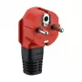 ABL 100000065 huipputekninen pistoke SCHUKO & fr-be Elamid punainen IP54 Type 1520 (100000065)