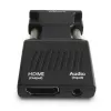 SAVIO CL-145 VGA-HDMI-muunnin, ääni, Full HD, musta