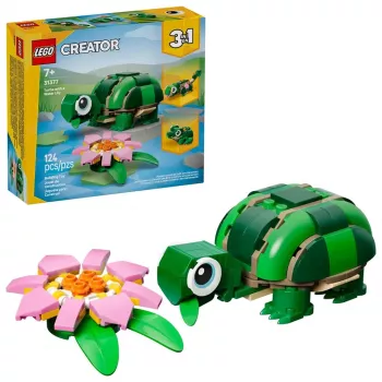 LEGO CREATOR 3 IN 1 31377 kilpikonna ja lumpeenkukka