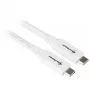 USB-kaapeli Sharkoon USB 3.2 Gen 1 0,5 m valkoinen