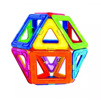 Magneettinen rakennussarja MAGFORMERS 14 kpl:n setti — 14 magneettista geometrista rakennuspalikkaa