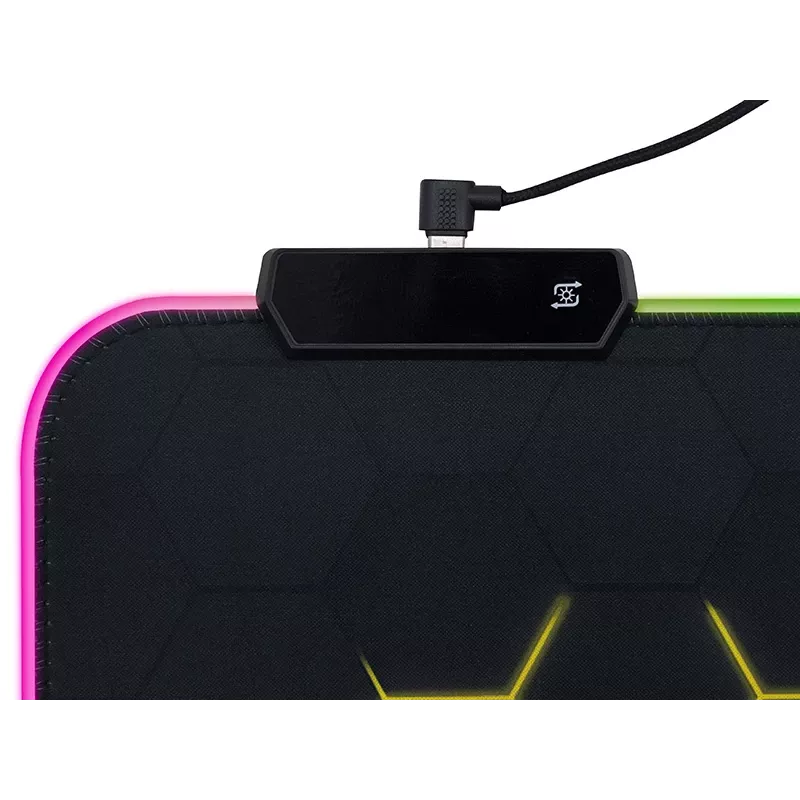 TRACER GameZone Hexy1 RGB hiiri- ja näppäimistöalusta, 80 x 30 x 0,4 cm, musta