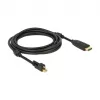 Videokaapeliadapteri DeLOCK 83731 Mini DisplayPort HDMI 3m musta