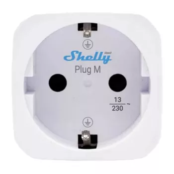 Shelly Plug PM Gen3 Matter 13A älypistorasia, valkoinen