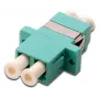 Digitus kuituliitin duplex LC–LC MM OM3 aqua
