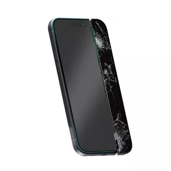 Hybridilasi näytönsuoja Crong iPhone 15 CRG-NANO-IP61 9H kovuus naarmuuntumaton