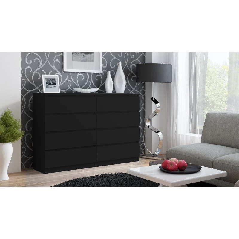 Topeshop M8 140 CZERŃ lipasto, musta