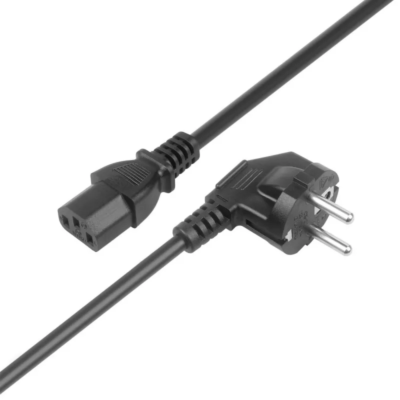 Virtajohto 1,8 m IEC C13 VDE