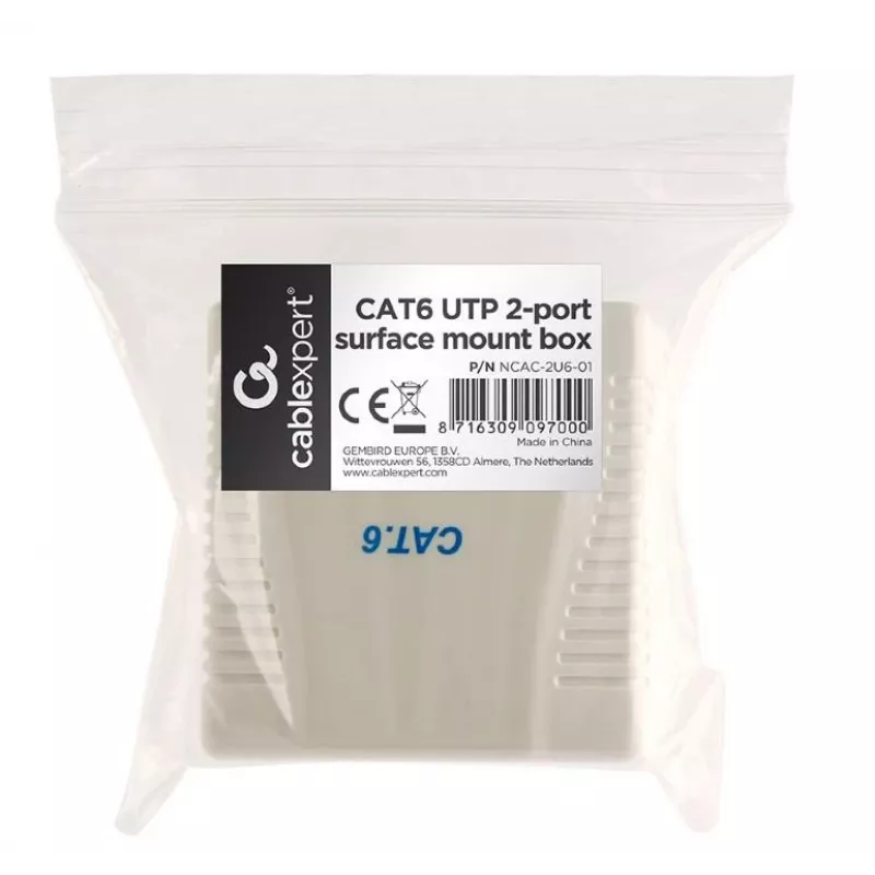 Kaapelitarvike-asennusrasia CAT6 UTP/2P NCAC-2U6-01 Gembird