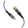 EFB Elektronik USB-A–USB-C-kaapeli 60 W QC 3 A harmaa – Kaapeli – Digitaalinen/data (USB-AC-00002)