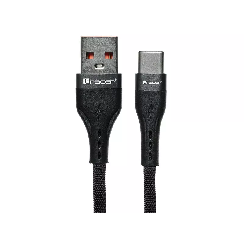 Tracer 47486 USB A - Lightning M/M 1m kaapeli punainen