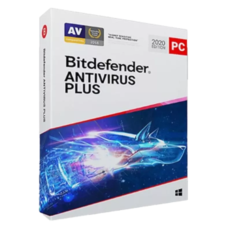 Bitdefender Antivirus Plus | 5 PC | 1 vuosi | Vain EU