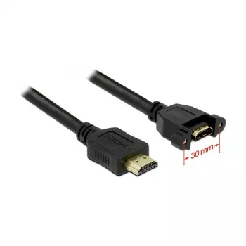 HDMI-kaapeli DeLOCK 1 m 2xHDMI