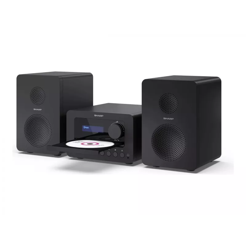 Sharp TOKYO FM Hi-Fi-mikrojärjestelmä | XL-B514(BK) | AUX in | Bluetooth | CD-soitin | FM-radio