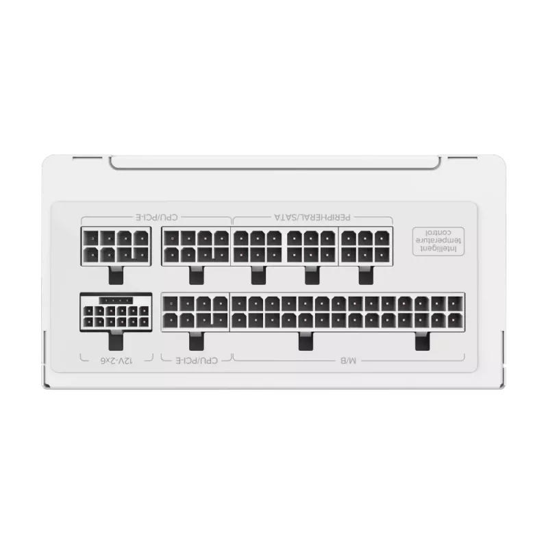Gamemax-virtalähde, 80 PLUS, Gold | GS 750G WH | 750 W