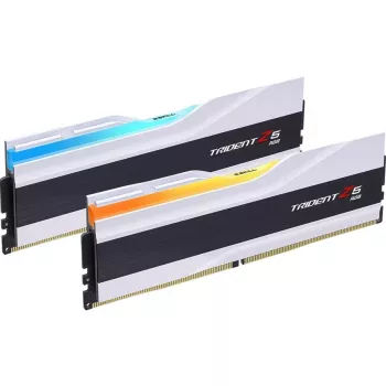DIMM 32 GB DDR5-6400 (2x 16 GB) Dual-kit, muisti valkoinen, F5-6400J3039G16GX2-TZ5RW, Trident Z5 RGB, INTEL XMP