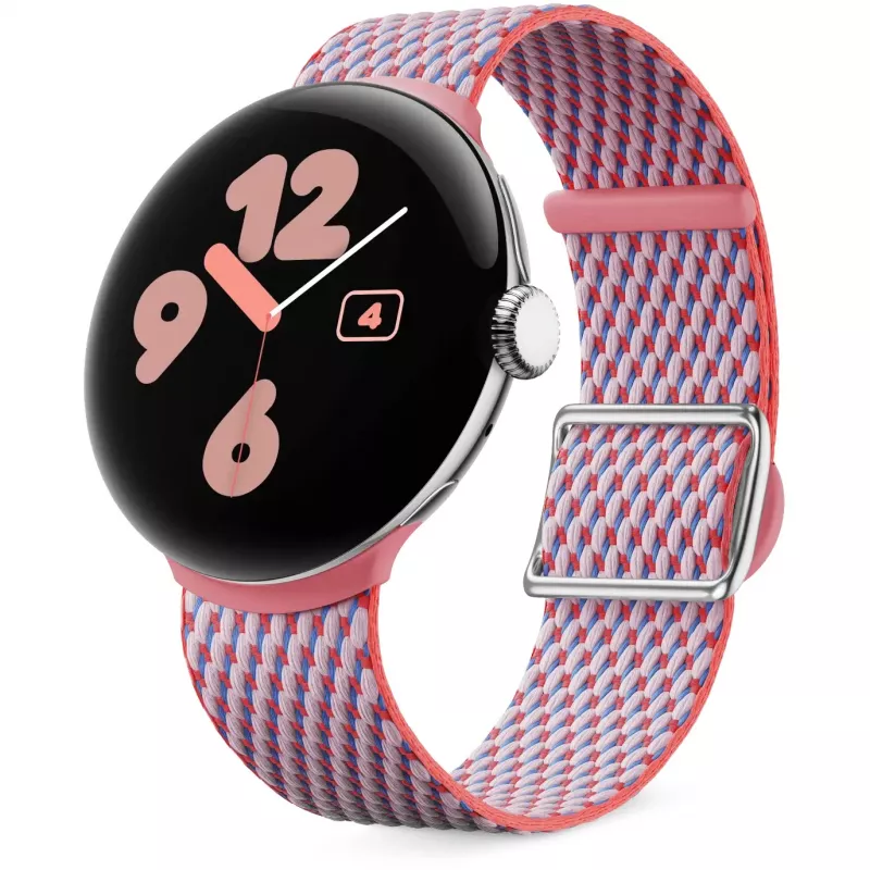Google - ranneke älykelloon - 140 - 215 mm - pioni - Pixel Watch 3 (GA06138-WW)