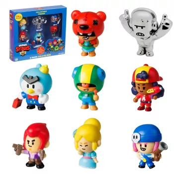 Brawl Stars S1 -figuurit – 8 kpl:n pakkaus Deluxe Box VER.B
