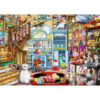 Palapeli Ravensburger Disney Pixar Toy Store 1000 palaa sarjakuvat