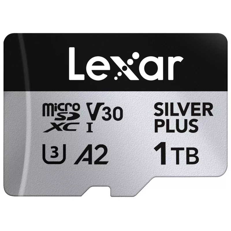 Flash-muisti Lexar 1TB UHS-I MicroSDXC SILVER PLUS