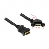 HDMI-kaapeli DeLOCK 0,25 m 2xHDMI