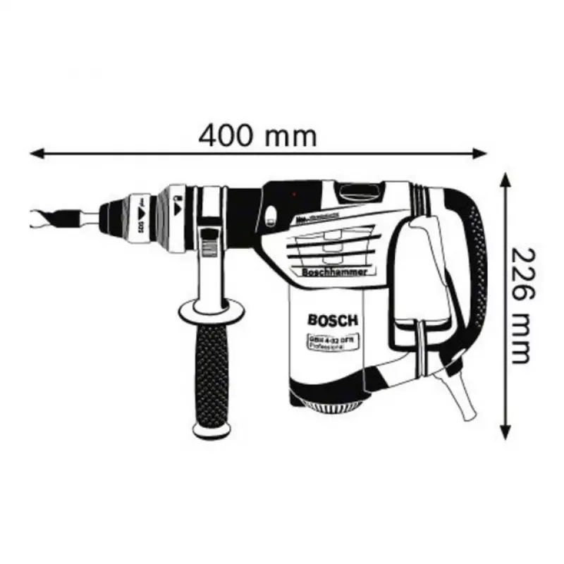 Bosch 0 611 332 101 poravasara 900 W 800 kierr./min
