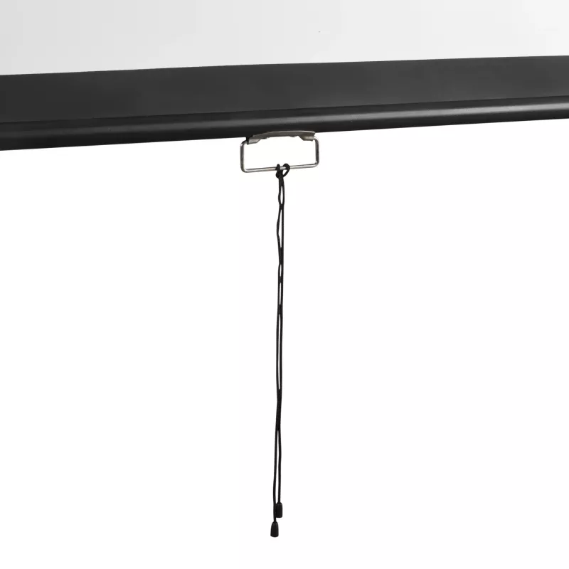 Projektiokangas SBOX PSM-100-2 180×180 cm manuaalinen seinä-/kattokiinnitykseen