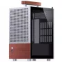 PC-kotelo Jonsbo T6, Mini-Tower, Mini-ITX, hopea