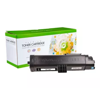 STATIC värikasetti yhteensopiva Kyocera TK-1160 kanssa musta yhteensopiva 7 200 sivua