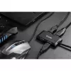 Yenkee YHB 4341BK 4-porttinen USB 3.0 -hubi Micro USB -virtaliitännällä