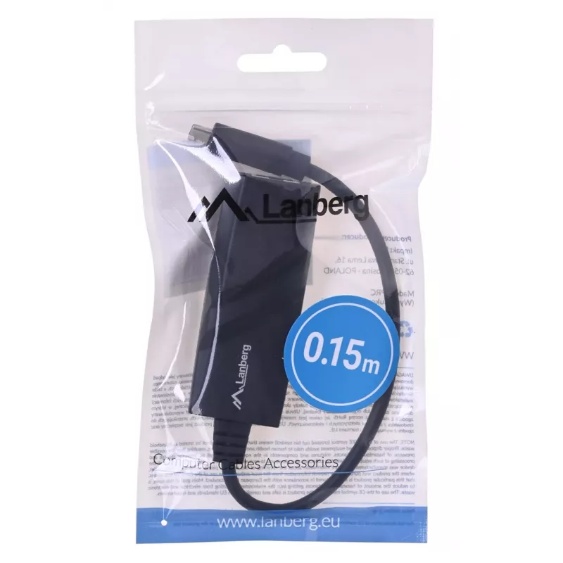 Lanberg NC-1000-02 liitäntäkortit/adapterit RJ-45