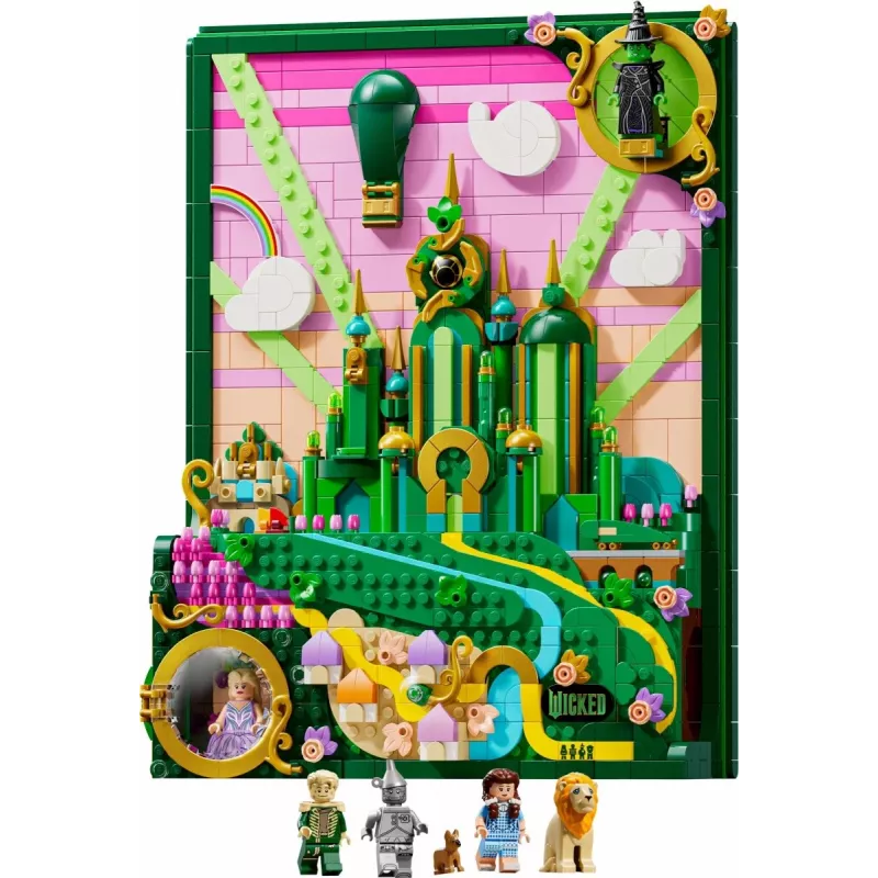 Rakennuspalikat Wicked 75685 Obraz Emerald City