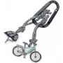 Avaimenperä TROIKA E-BIKE KR24-02/BK kestävä muotoilu kevyt
