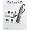 Goobay Slim 4-porttinen USB-keskitin, USB-A – USB-C™/USB-A, USB 3.2 (74458)