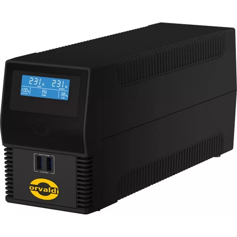 Orvaldi ID800CH keskeytymätön virransyöttö (UPS) Line-Interactive 0,8 kVA 480 W