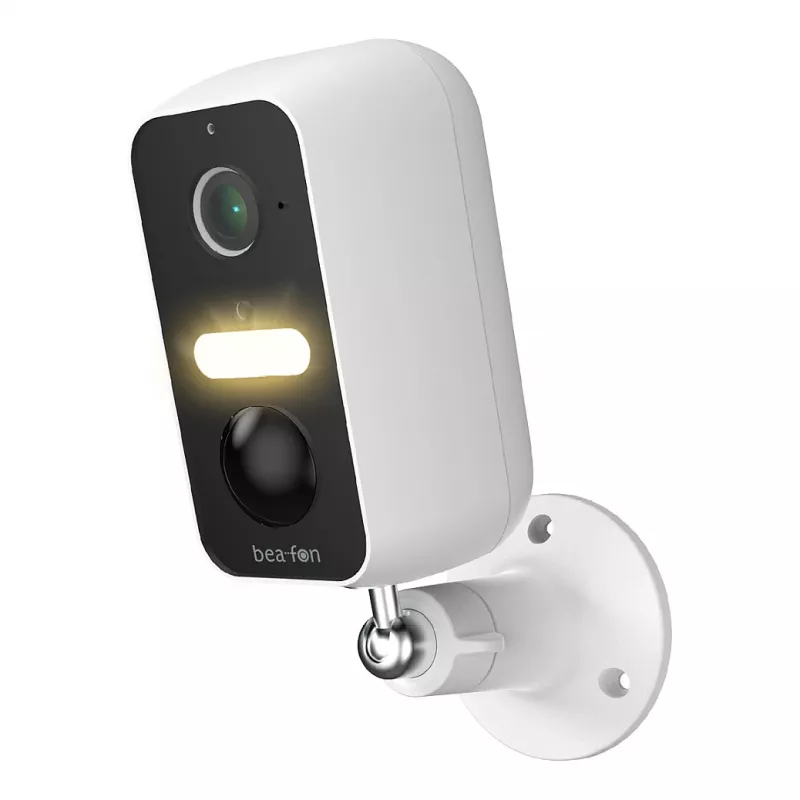 Safer 3L, IP-valvontakamera, ulkokäyttöön, langaton, Amazon Alexa ja Google Assistant, seinäasennus