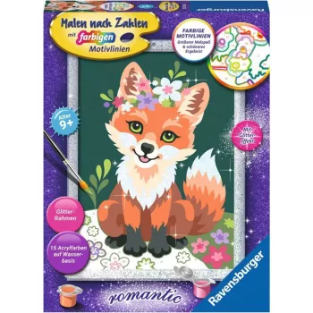 Ravensburger Maalaa numeroilla - Kukkainen kettu