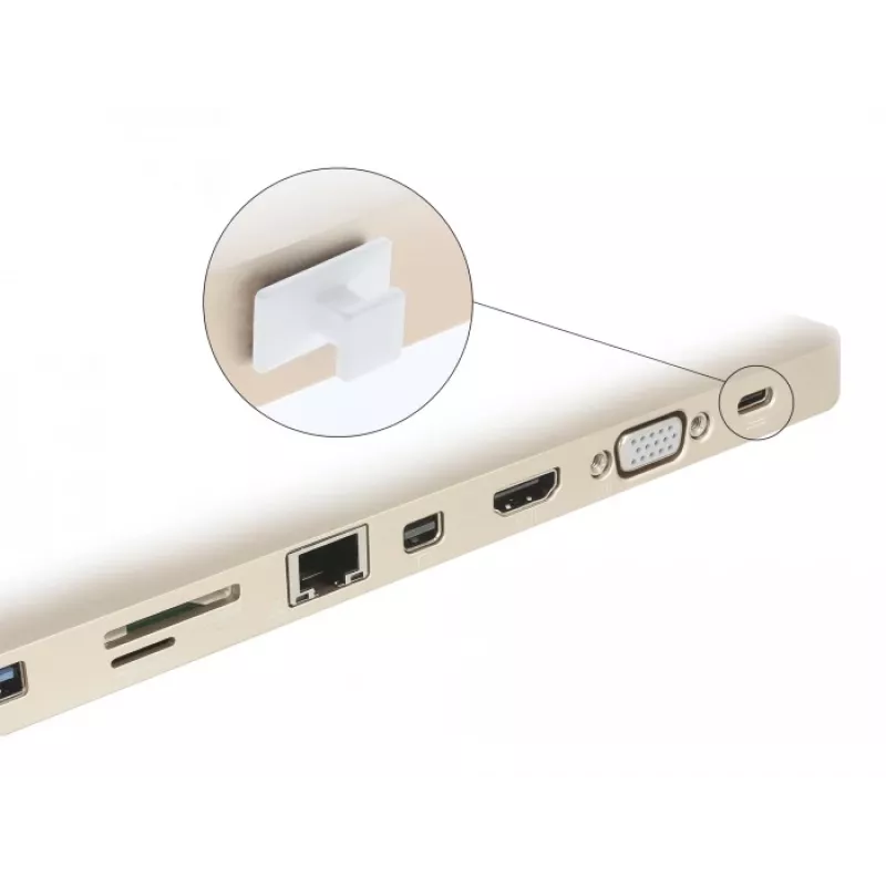 DeLOCK 64097 pölysuojus USB Type-C -liittimelle
